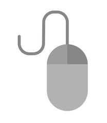 mouse computer isolated icon design