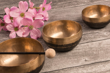 3 Klangschalen Wellness