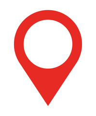 pin location  isolated icon design