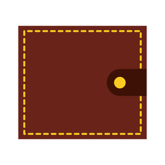 wallet money isolated icon design