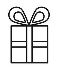 gift box  isolated icon design