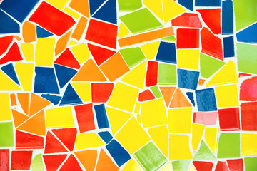 Colorful mosaic pattern - obrazy, fototapety, plakaty