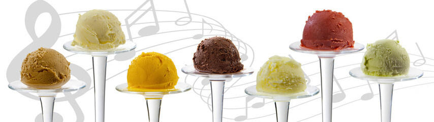 Gelato musica per il palato