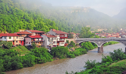 Fototapeta na wymiar View of Veliko Tarnovo