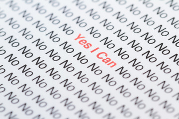 focusing on positive thoughts