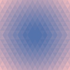 Obraz premium Stylish Pattern, Background made of Triangles in trendy Colors Pink, Sky Blue, Rose Quartz , Serenity. Can be used for wallpaper, pattern fills, web page background,surface textures.