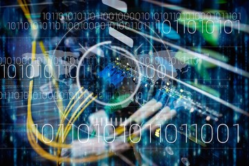 Composite image of interface