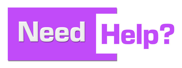Need Help Purple Stripe Horizontal 