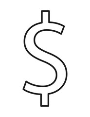 money symbol isolated icon design