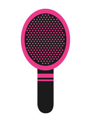 comb makeup isolated icon design