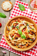 eggplant tomato basil pasta