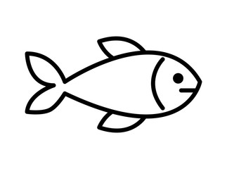 fish meat isolated icon design