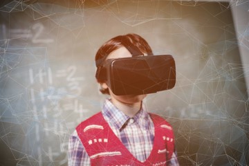 Composite image of black background with shades