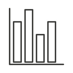bars statictics isolated icon design