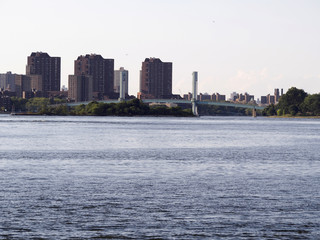 Fototapeta premium Wards Island Bridge