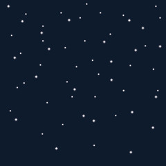 starry night sky background