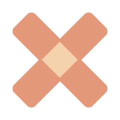 crossed bandaid icon