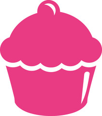 Pink Cupcake icon