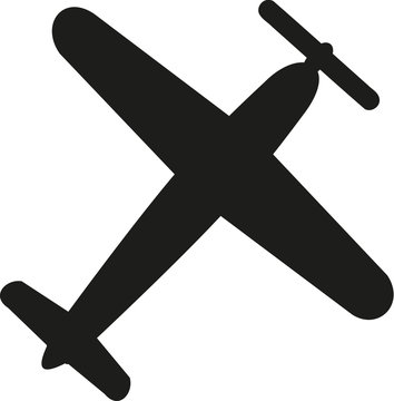 Propeller Plane Icon