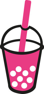 Pink Bubble Tea