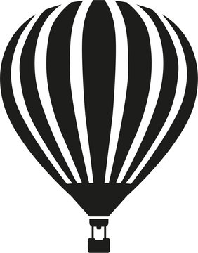 Illustration of a hot air balloon