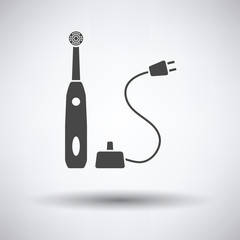 Electric toothbrush icon