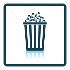 Cinema popcorn icon