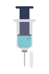 syringe with liquid icon