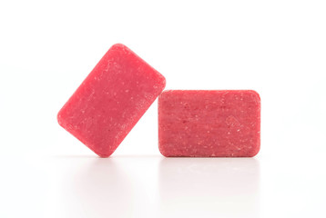 pink soap