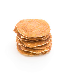 Stack of delicious pancakes