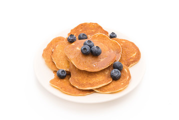 pancakes with blueberry