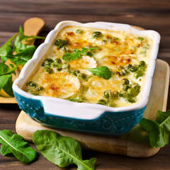 Casserole with zucchini