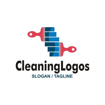 Logo Cleaning tool vector