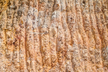 Texture of soil
