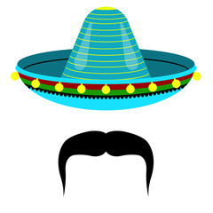 sombrero moustache