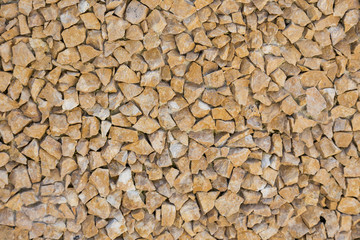 small yellow stones background
