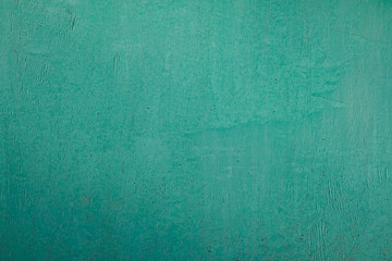 Green wooden board
