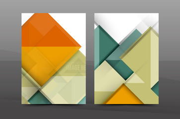 Geometric abstract background