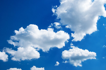 blue sky background with white clouds