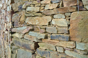 Schist wall. Backgrounds and textures