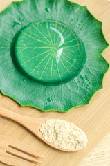 Water cake (the water drop dessert mochi 