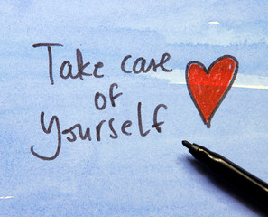 take care of yourself