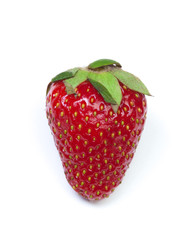 strawberry isolated on white