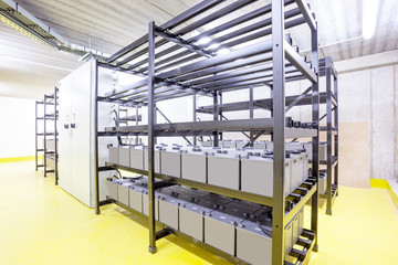 the battery room