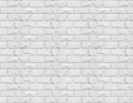 Seamless pattern of a light gray stone wall 