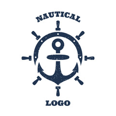 lighthouse and anchor logo.