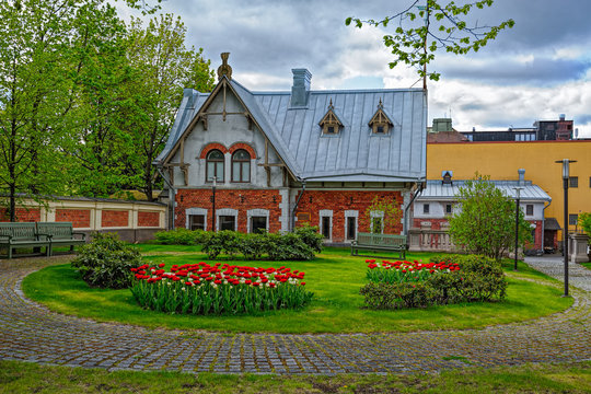 Garden of the Pori City Hall