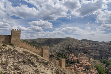 Fototapeta na wymiar Pueblos medievales de España, Albarracín en la provincia de Teruel