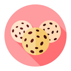 biscuit flat icon