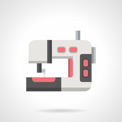 Sewing equipment flat color vector icon